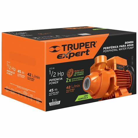 BOMBA PERIFERICA AGUA TRUPER BOAP-1/2 HP PERIFERICA