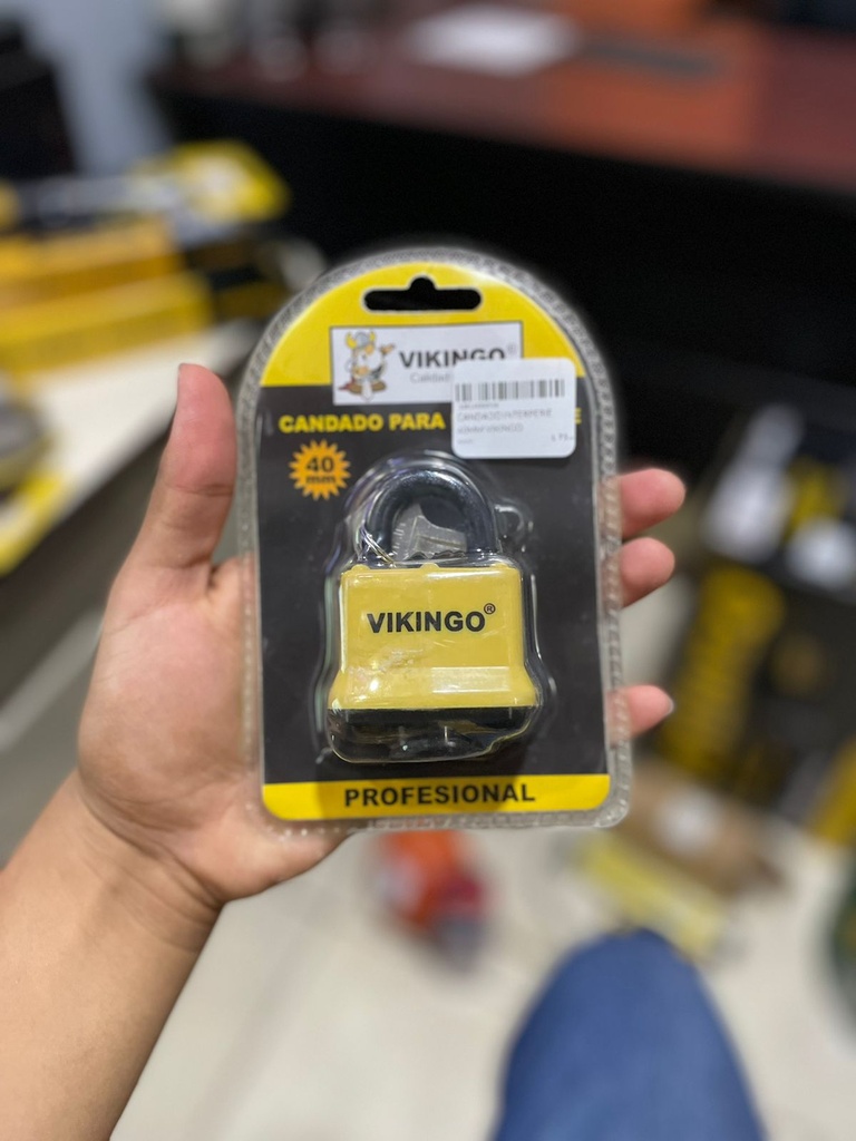 CANDADO  INTERPERIE 40MM VIKINGO