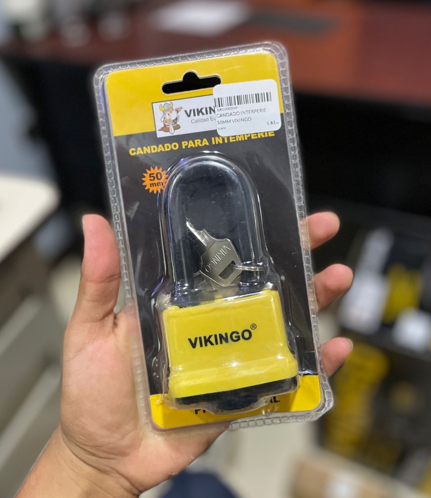 CANDADO INTERPERIE 50MM VIKINGO