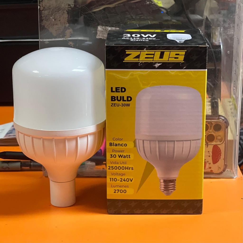 BOMBILLO LED JUMBO 30W ZEUS ZEU-30W