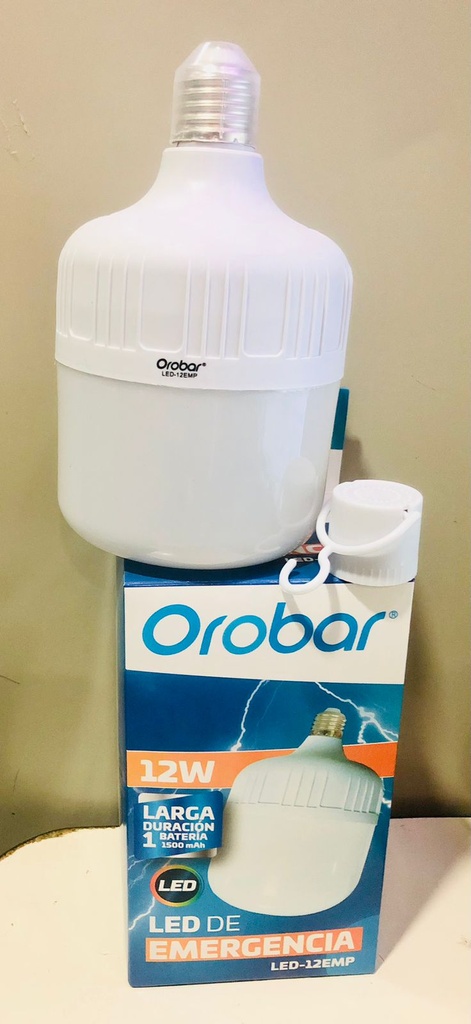 FOCO LED 12W OROBAR EMERGENCIA LED-12EMP