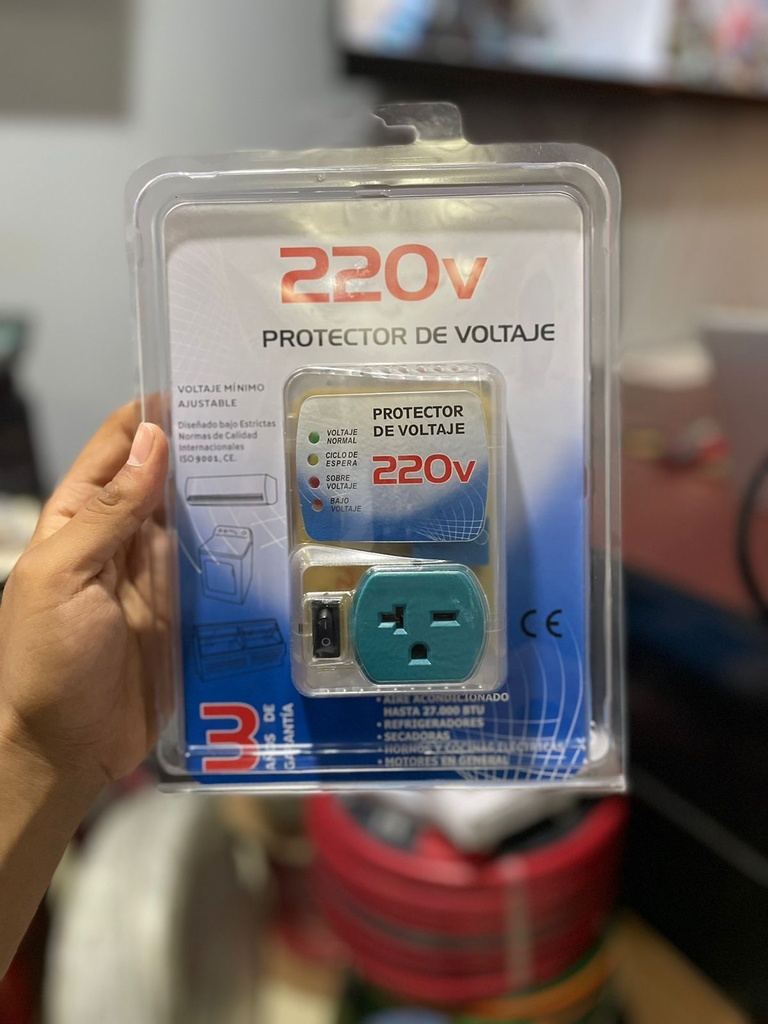 PROTECTOR DE VOLTAJE 220V AC50-60 HZ N008-220