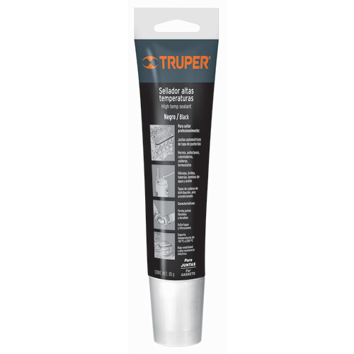 SILICON EN PASTA NEGRO ALTA TEMPERATURA 85G 17567