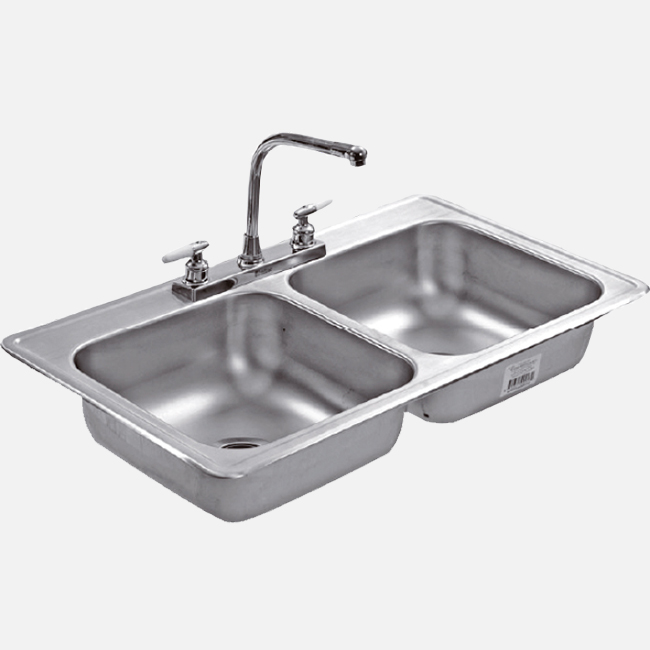 LAVATRASTO CALESA M-110/19 MARK 2TINA C/KIT EMPOTRAR SIN ESCURRIDOR