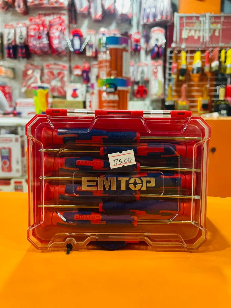 EMTOP DESARMADOR JGO DE PRECISION 7 PCS INDUSTRIAL ESSTP0702