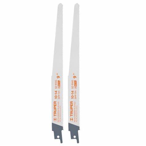 SEGUETA BIMETALICA 9" PARA SIERRA 2PCS TRUPER 10791