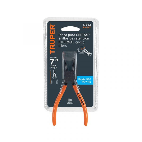 TENAZA PARA ANILLOS RECTA PA-367 TRUPER 17362