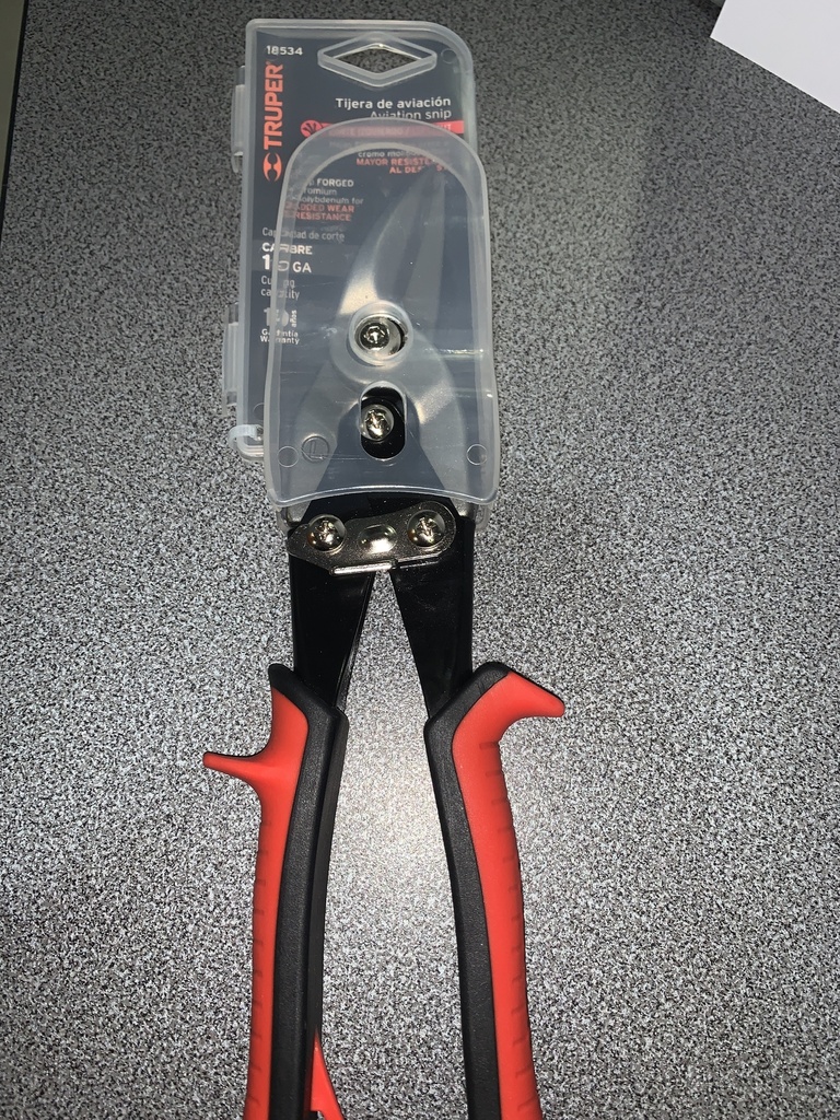 TIJERA P/ CORTAR LAMINA 10 TRUPER 18534