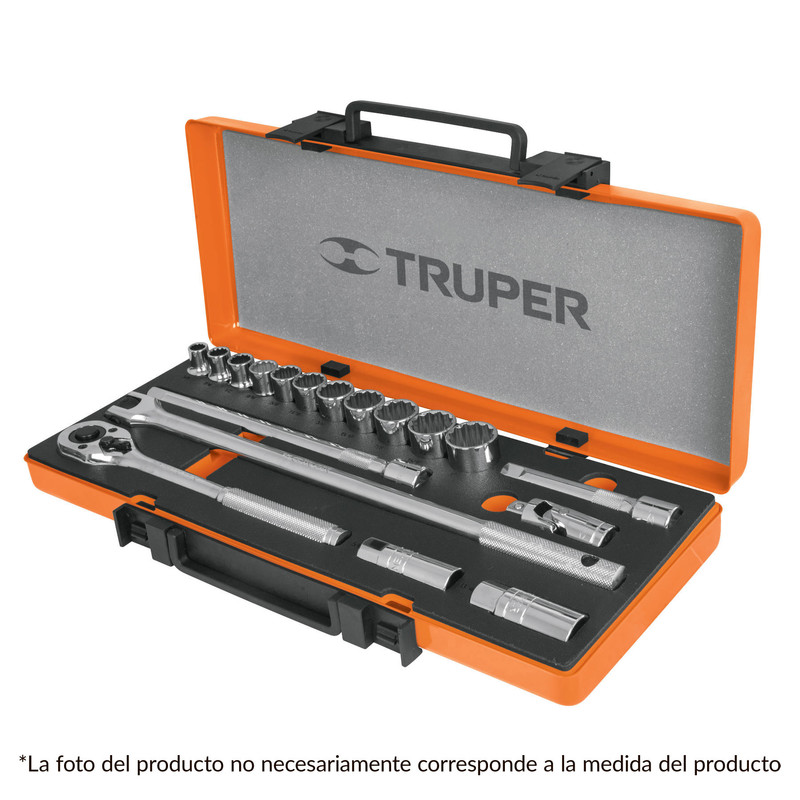 JUEGO DE CUBOS TRUPER  18PIEZAS