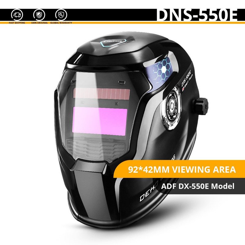 MASCARA PARA SOLDAR SUPER INTELIGENTE CON DISEÑO DEKO DNS-550E