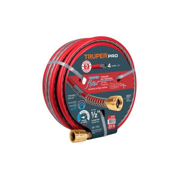 MANGUERA TRUPER 5/8 30M 4 CAPAS 16040