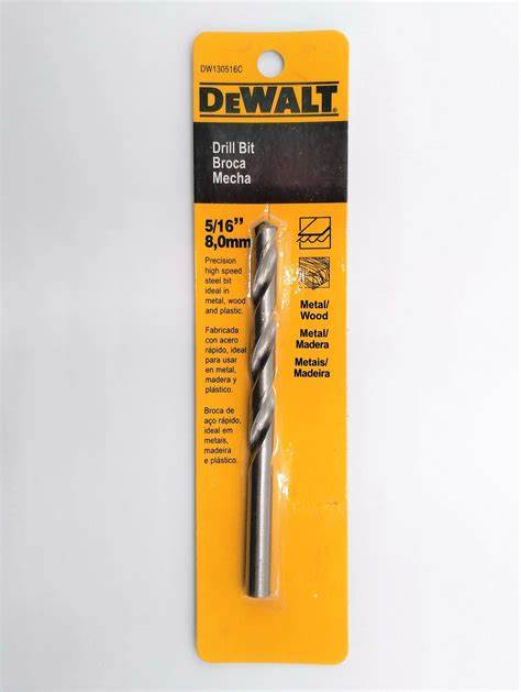 BROCA PARA HIERRO 5/16 DEWAL DW130516C