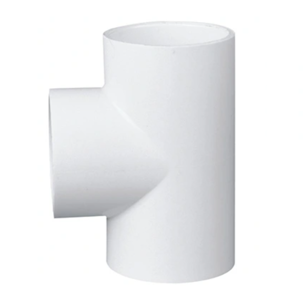 TEE PVC LISA DE PRES.1/2"