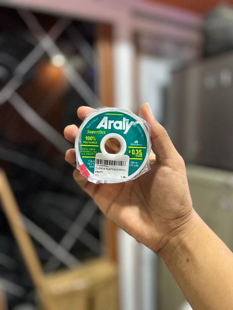 HILO PARA PESCA 0.35MM ARATY