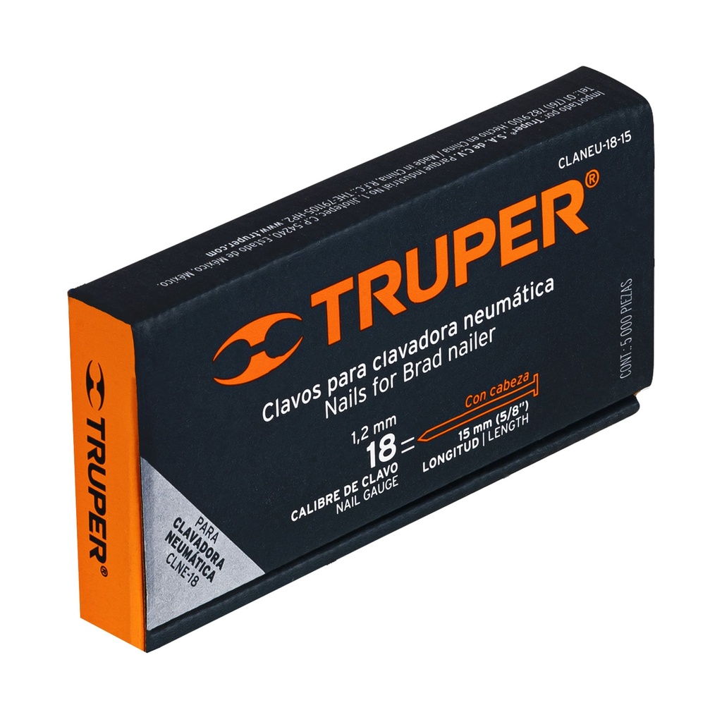CLAVO PARA CLAVADORA 5/8 TRUPER 18261