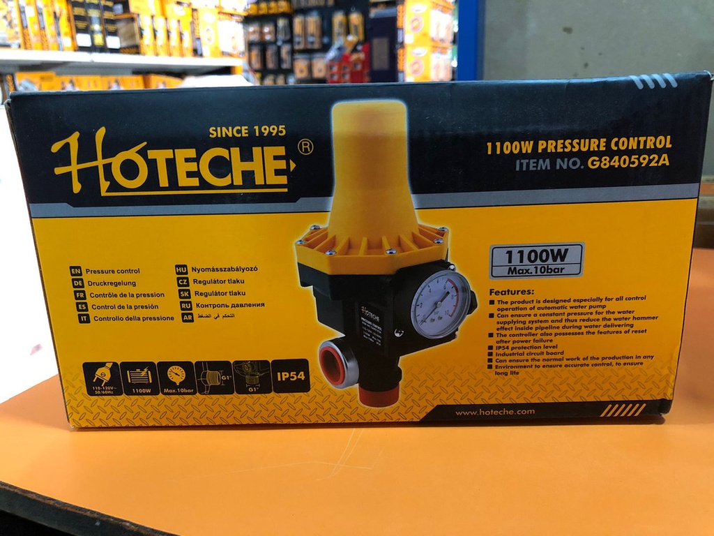 CONTROLADOR AUTOMATICO 10BAR 10A -100W HOTECHE  G840590A