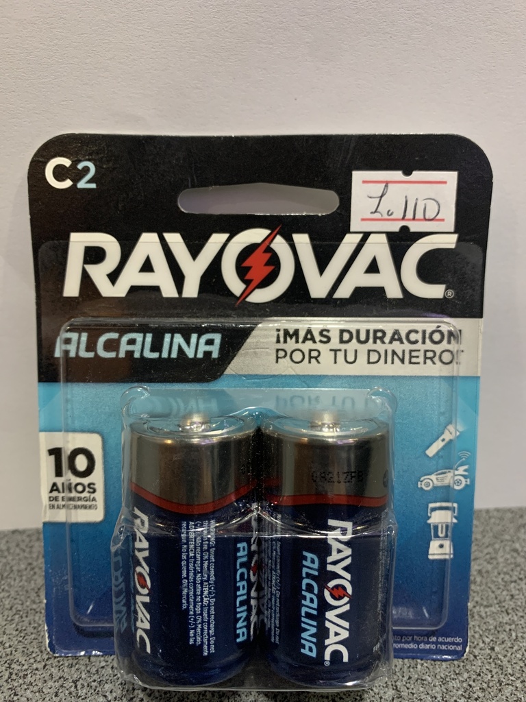 BATERIA RAYOVAC C2