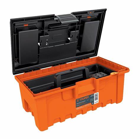 CAJA DE HERRAMIENTA 22" ANARANJADA TRUPER 11145
