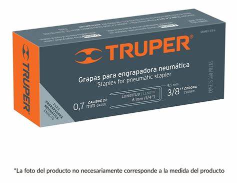 GRAPA PARA ENGRAPADORA 3/8 TRUPER 18284