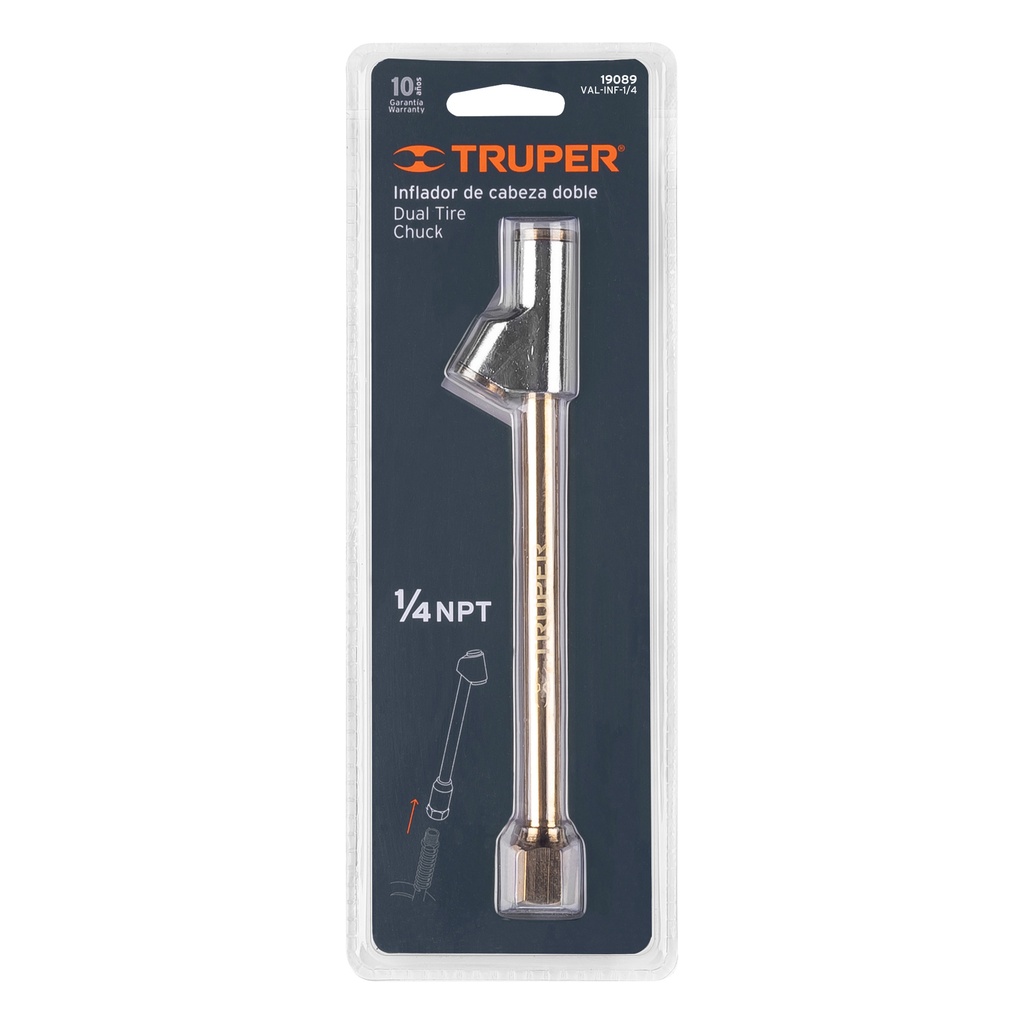 INFLADOR DE CABEZA DOBLE  TRUPER