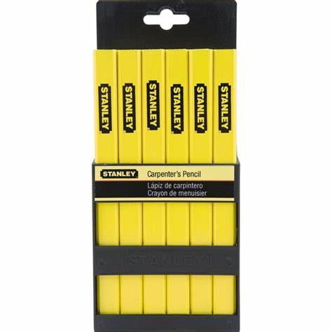 LAPIZ P/CARPINTERO AMARILLO STANLEY 