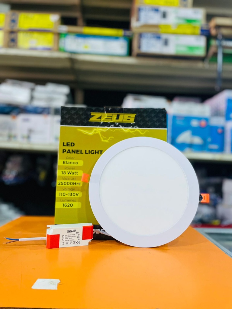 LED PANEL 18W ZEUS P/TABLA YESO