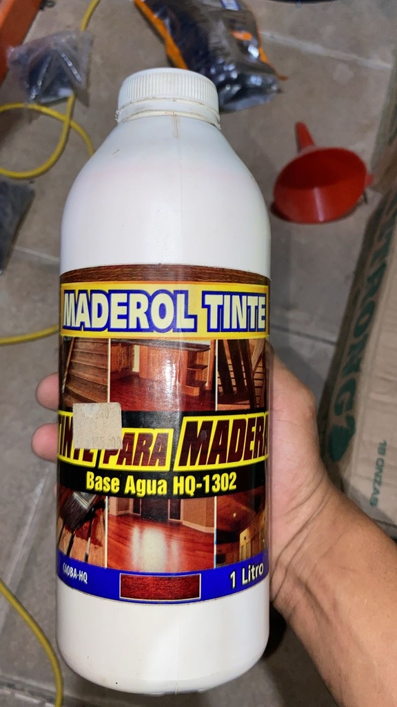 MADEROL TINTE CAOBA-HQ 1 LITRO