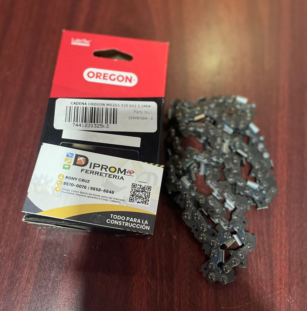 OREGON CADENA  MS250 325 0631 1.6MM