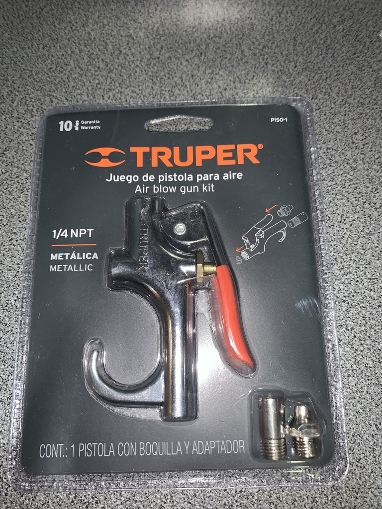 PISTOLA P/SOPLETEAR MINI PISO TRUPER 19023