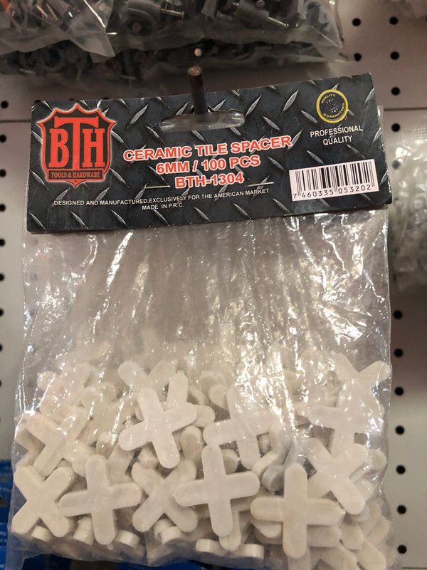 SEPARADOR DE CERAMICA BTH1304  6MM (100 PCS)