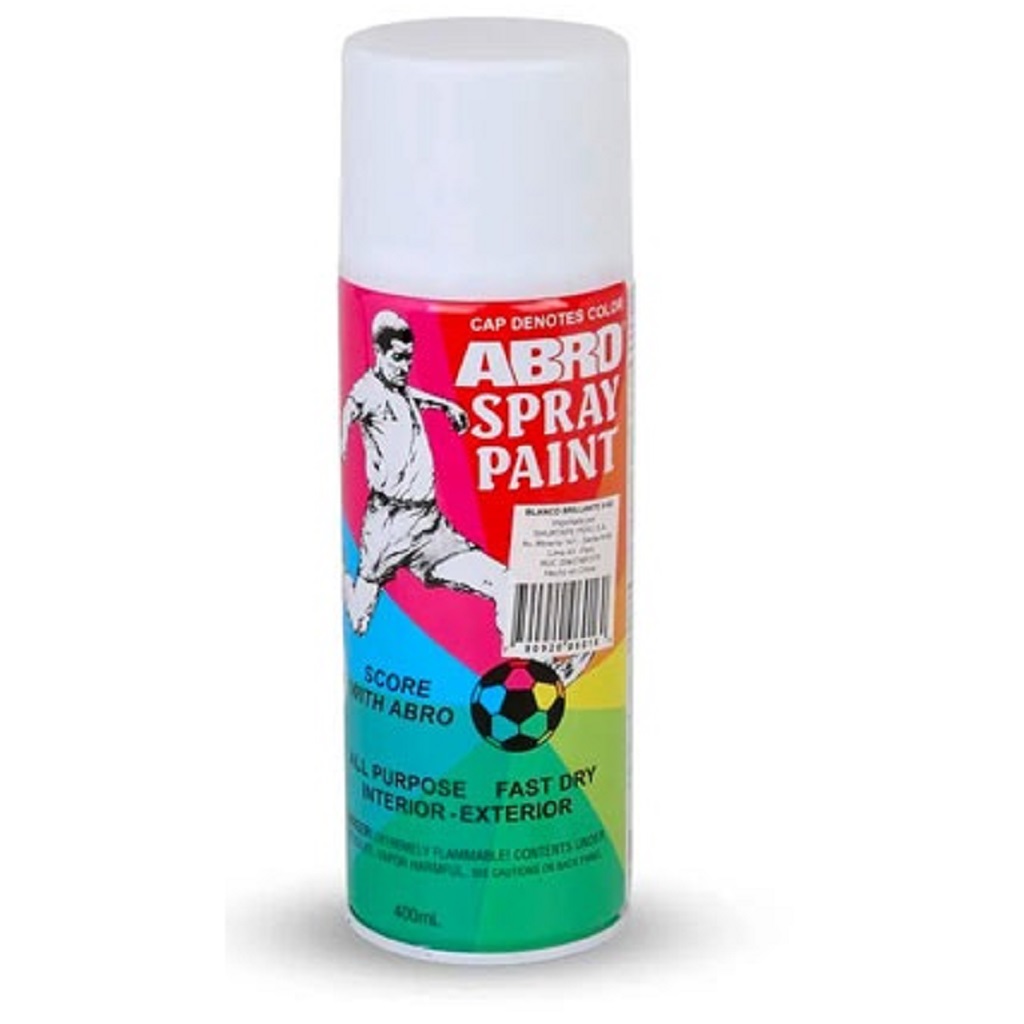 SPRAY ABRO BLANCO BRILLANTE