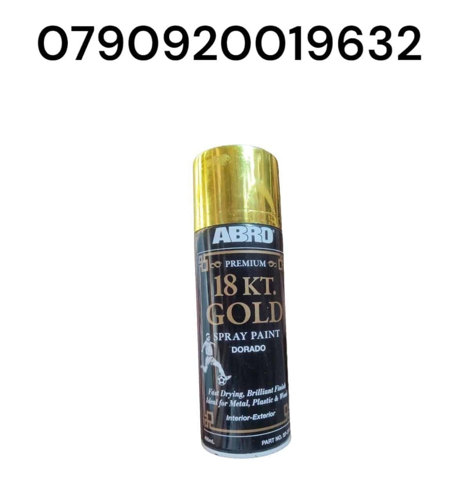 SPRAY ABRO DORADO 18KT SP-318-C