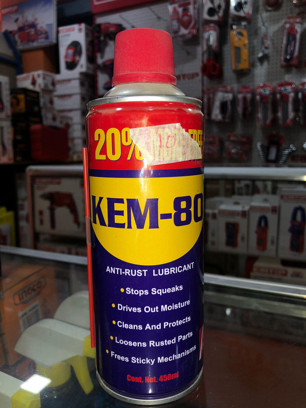 SPRAY ACEITE PENETRANTE KEM-80 SUPLIMAX