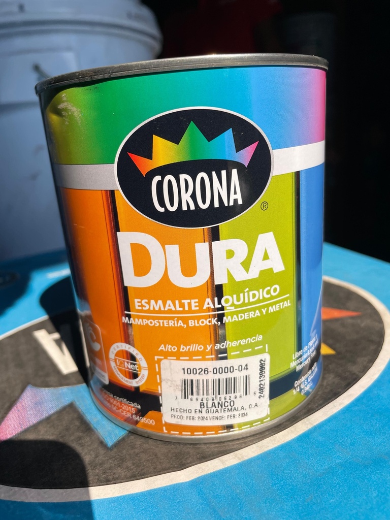PINTURA CUARTO AC BLANCO 2600-04