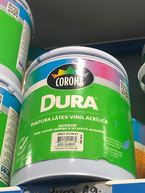 PINTURA GALON AG AZUL CLASICO 27119-01