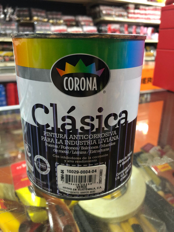 PINTURA ANTIC. CUARTO CLASICA VERDE 2912-04