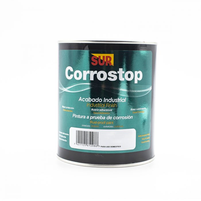 PINTURA CORROSTOP INDUSTRIAL BLANCO 1 GALON 910000006 SUR