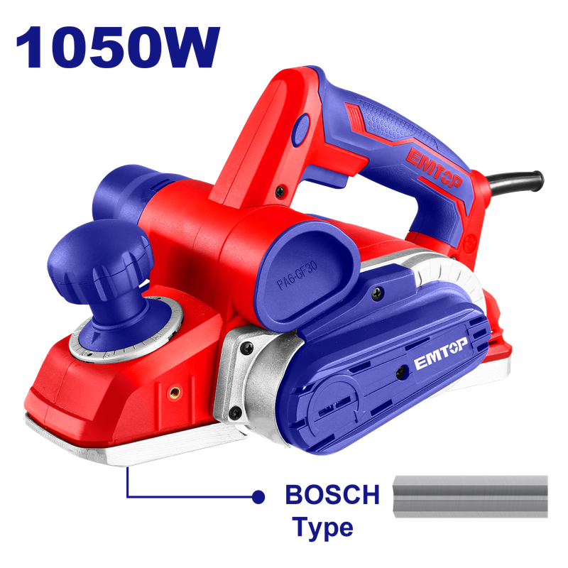 CEPILLO ELECTRICO INDUSTR 1050W BTH-3245 EMTOP ULECR1051