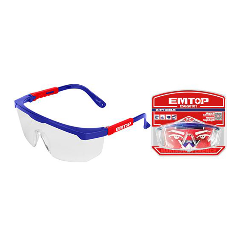 EMTOP LENTES DE SEGURIDAD AZUL BTH-3209 ESGG0101
