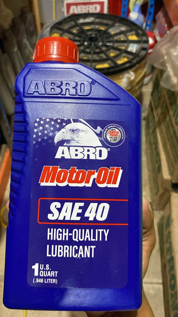 ACEITE SUPERS SAE 40 EN 1/4 MOTOR OIL MO-40-SA-QT