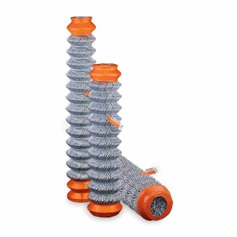 MALLA CICLON DE ACERO GALV. 4"X100 CAL.13