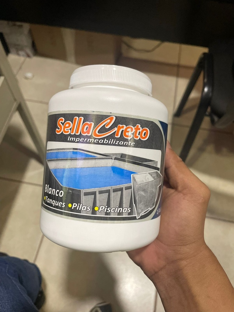 SELLACRETO PINTURA BLANCO P/PILAS TANQUE 1/4