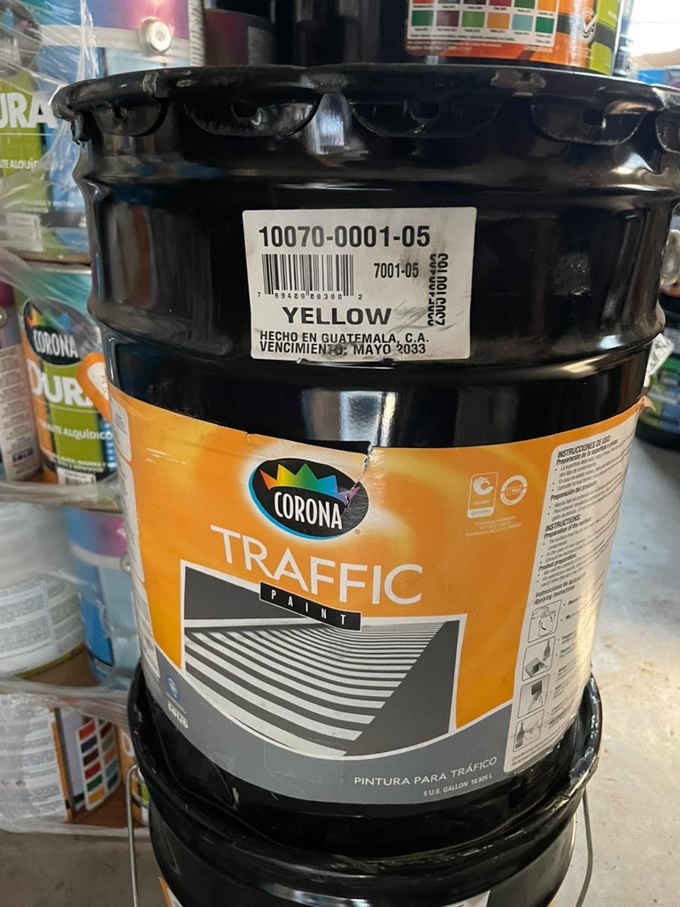 TRAFFIC YELLOW CUBETA 7001-05