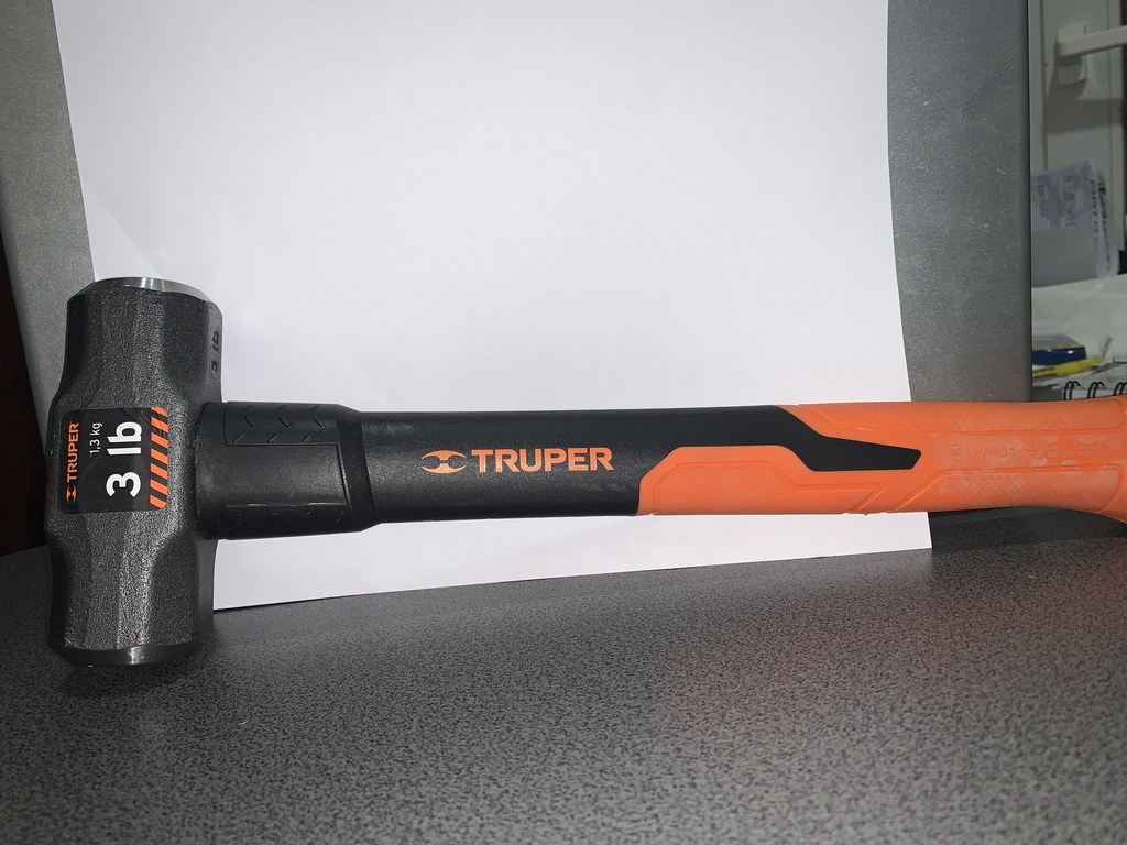 ALMADANA 3LB TRUPER FIBRA DE VIDRIO 