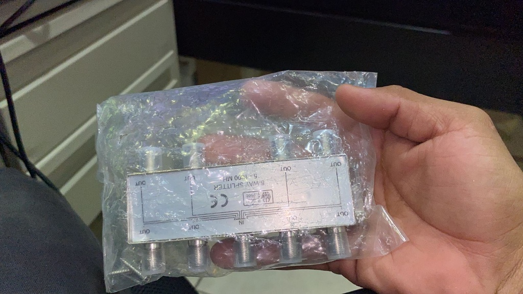 SPLITTER PARA TV DE 6 SALIDAS