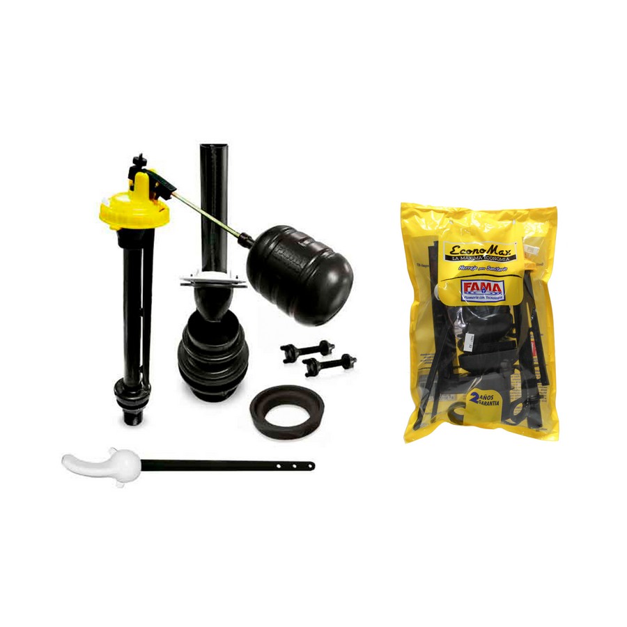 SET P/TANQUE INODORO PALANCA Y BRIDA FAMA ECONOMAX
