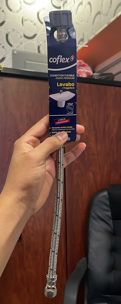 TUBO DE ABASTO ACERO INOXIDABLE EAL-J40