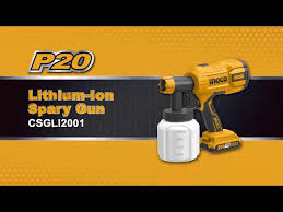 PISTOLA P/PINTAR S/BATERIA 20V INGCO 
