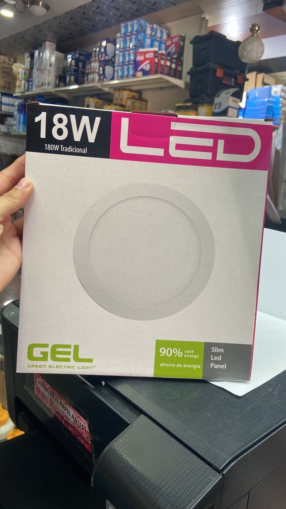 PANEL LED REDONDO 18W TRADICIONAL 10180E-DL