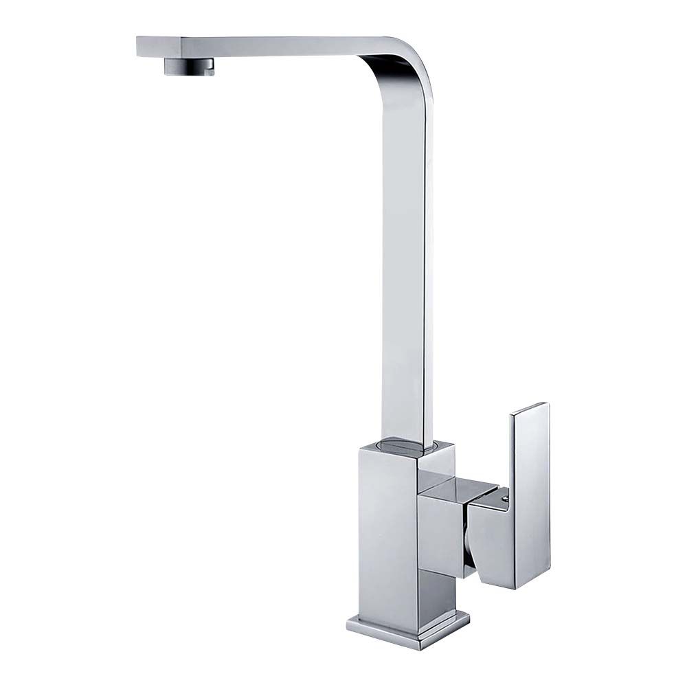 GRIFO P/ LAVATRASTRO CUELLO ALTO CUADRADO SATIN GRIVEN GV-SMF603-3-8